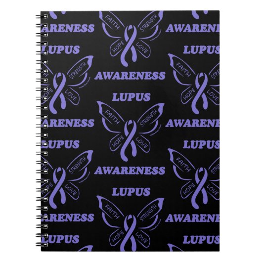 Butterfly/Awareness... Lupus Notitieboek (Voorkant)