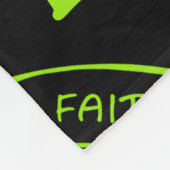 Butterfly/Awareness... Lyme disease fleece Blanket (Hoek)