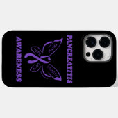 Butterfly/Awareness... Pancreatitis Case-Mate iPhone Case (Achterkant (horizontaal))