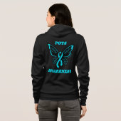 Butterfly/Awareness... POTS Hoodie (Achterkant volledig)