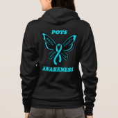 Butterfly/Awareness... POTS Hoodie (Achterkant)