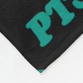 Butterfly/Awareness...PTSD Fleece Blanket Deken (Hoek)