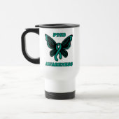 Butterfly/Awareness...PTSD Travel Mug Reisbeker (Links)