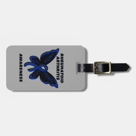 Butterfly/Awareness...RA Bagagelabel (Voorkant horizontaal)