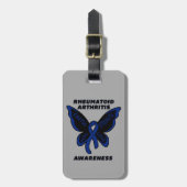 Butterfly/Awareness...RA Bagagelabel (Voorkant verticaal)