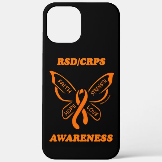 Butterfly/Awareness...RSD/CRPS Case-Mate iPhone Case (Achterkant)
