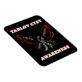 Butterfly/Awareness..Tarlov Cyst Magneet (Rechterzijde)