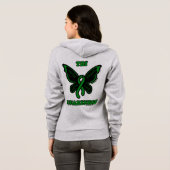 Butterfly/Awareness... TBI Hoodie (Achterkant volledig)