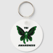 Butterfly/Awareness... TBI Sleutelhanger (Voorkant)
