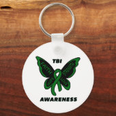 Butterfly/Awareness... TBI Sleutelhanger (Voorkant)