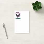 Butterfly/Awareness... Thyroid Disease Post-it® Notes (Kantoor)
