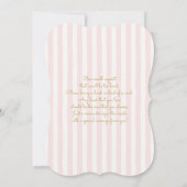 Butterfly Baby shower girl Kaart (Achterkant)