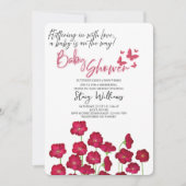 Butterfly Baby Shower Kaart (Voorkant)