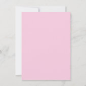 Butterfly Baby shower Wensen voor Baby paarse roze Kaart (Achterkant)