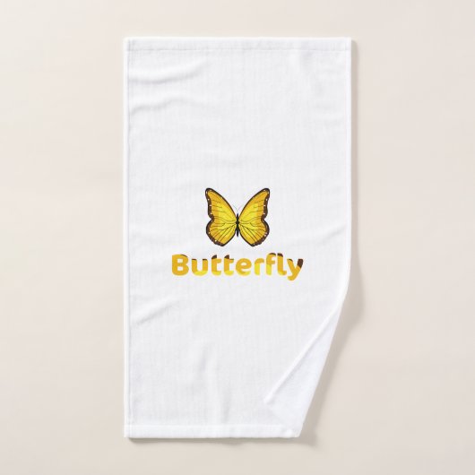 Butterfly Bad Handdoek (Handdoek)