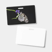 Butterfly Badge (Voor- en achterkant)