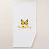 Butterfly Badhanddoek (Badhanddoek)