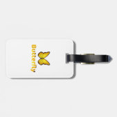 Butterfly Bagagelabel (Achterkant horizontaal)