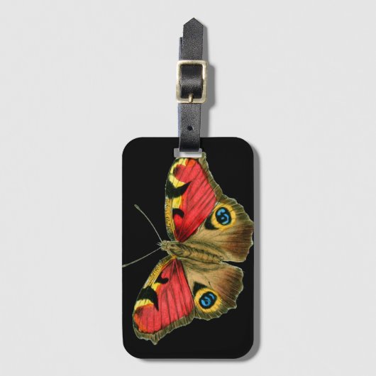 Butterfly Bagagelabel (Voorkant (verticaal))