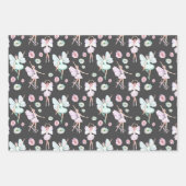 Butterfly Ballerina Inpakpapier Vel (Voorkant 2)