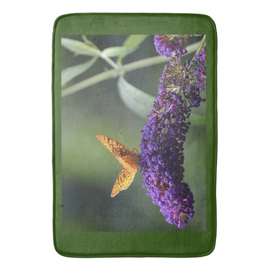 Butterfly Bath Mat (Voorkant Verticaal)