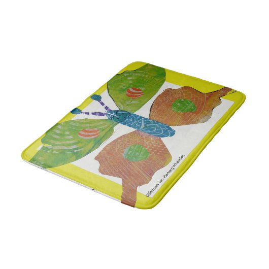 Butterfly Bathmat Badmat (Gekanteld)