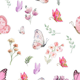Butterfly Beauful Classy-Waterverf Cadeaupapier