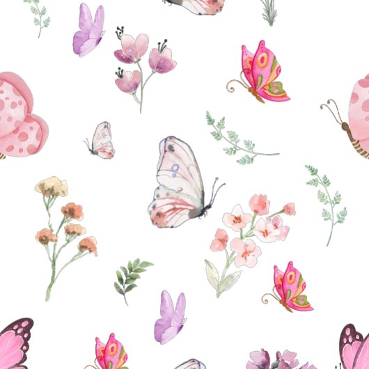 Butterfly Beauful Classy-Waterverf Cadeaupapier