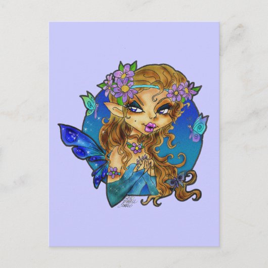 Butterfly Beauty BRIEFKAART (Voorkant)