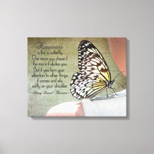 Butterfly Beauty Canvas Afdruk