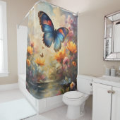 Butterfly Beauty Douchegordijn (In situ)