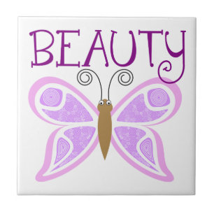 Butterfly Beauty Tegeltje