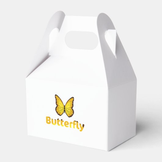 Butterfly Bedankdoosjes (Voorkant Zijde)