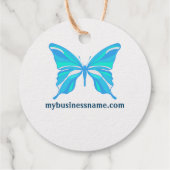 Butterfly Bedankjes Labels (Achterkant)