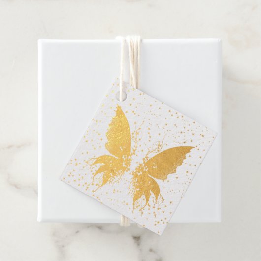 Butterfly Bedankjes Labels (Met doos)