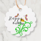 Butterfly Bedankjes Labels (Voorkant)