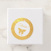 Butterfly Bedankjes Labels (Met doos)