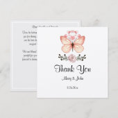 Butterfly Bedankt dat je hebt gedragen (Voorkant / Achterkant)