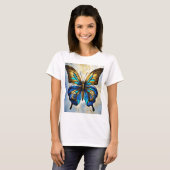 Butterfly bedrukte T-shirts voor meisjes (Voorkant volledig)