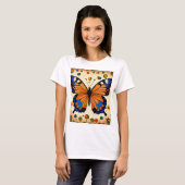 Butterfly bedrukte T-shirts voor meisjes (Voorkant volledig)