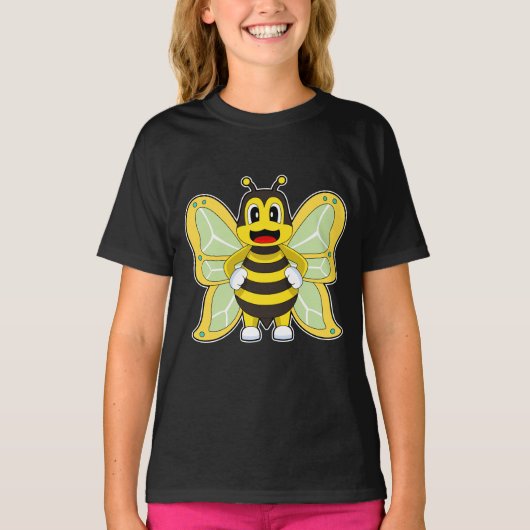 Butterfly Bee T-shirt (Voorkant)