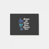 Butterfly behold alles post-it® notes (Voorkant)