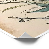 Butterfly Beneath the Bloom Poster (Hoek)