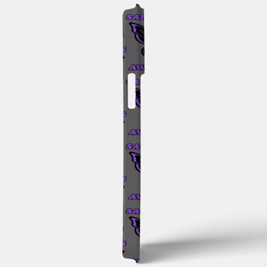 Butterfly/Bewustheid...Sarcoïdose Case-Mate iPhone Case (Achterkant / Rechts)