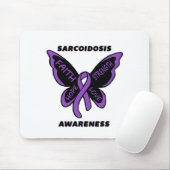 Butterfly/Bewustheid...Sarcoïdose Muismat (Met muis)