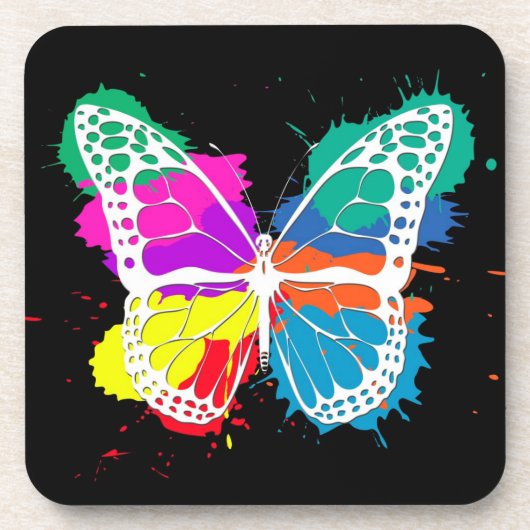 Butterfly Bier Onderzetter (Voorkant)