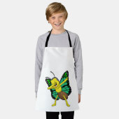 Butterfly bij Hip Hop Dance Dab Schort (Gedragen)