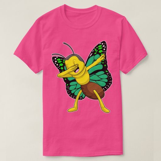 Butterfly bij Hip Hop Dance Dab T-shirt (Design voorkant)