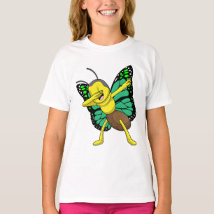 Butterfly bij Hip Hop Dance Dab T-shirt