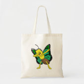 Butterfly bij Hip Hop Dance Dab Tote Bag (Voorkant)